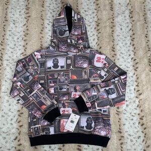 Jordan Multicolor Graphic Hoodie NWT